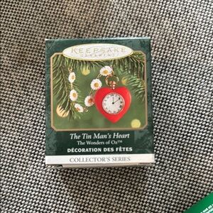 Keepsake Ornament Tin Man's Heart